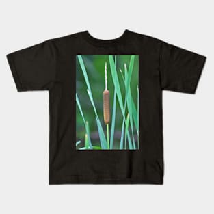 A Lone Cattail Kids T-Shirt